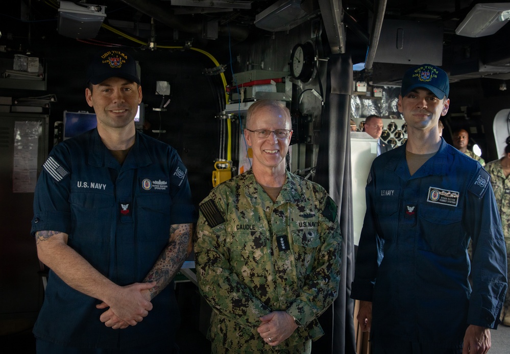 CNO Visits USS Tulsa (LCS 16)