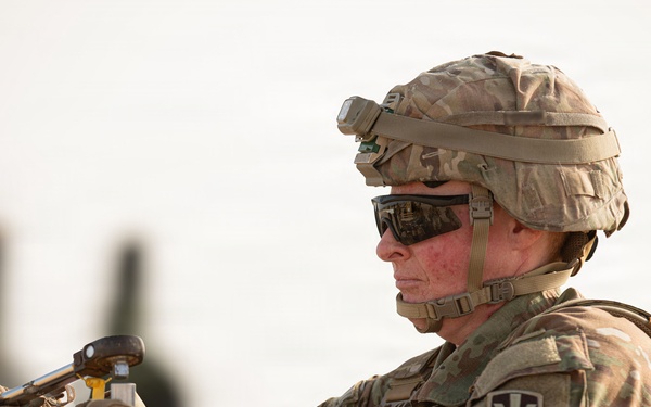 Soldiers conduct sustainment operations during Operation Epic Fury