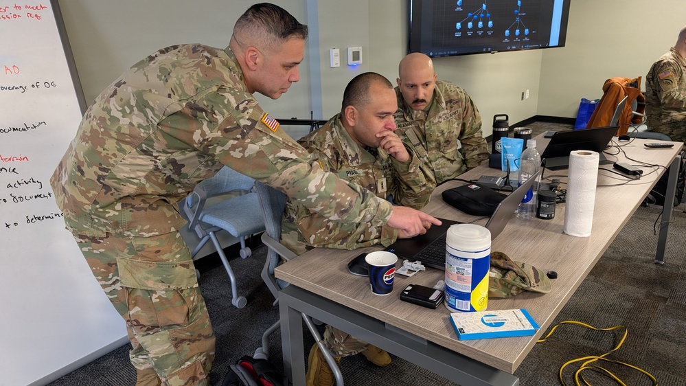 Cyper Protection Team 173 training exercise in Kingston, New York