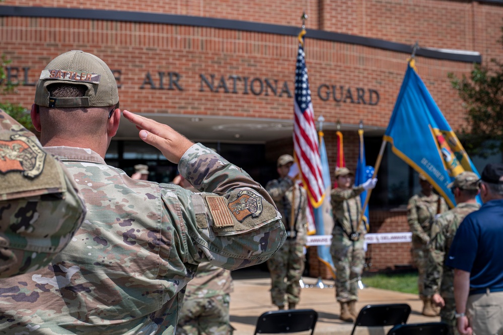 Delaware National Guard Leadership Hosts the Grand Reopening of the Delaware Air National Guard's Headquarters Building