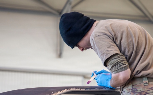 Task Force Vipers North UH-60 Maintenance