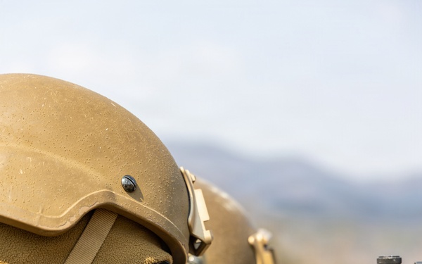 U.S. Marines with 3/12 Shoot Dismounted Crew Served Weapons