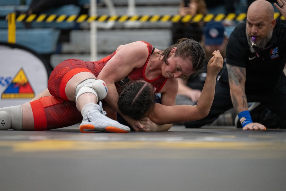 Army wrestler refines her approach as 2028 Olympic trials looms