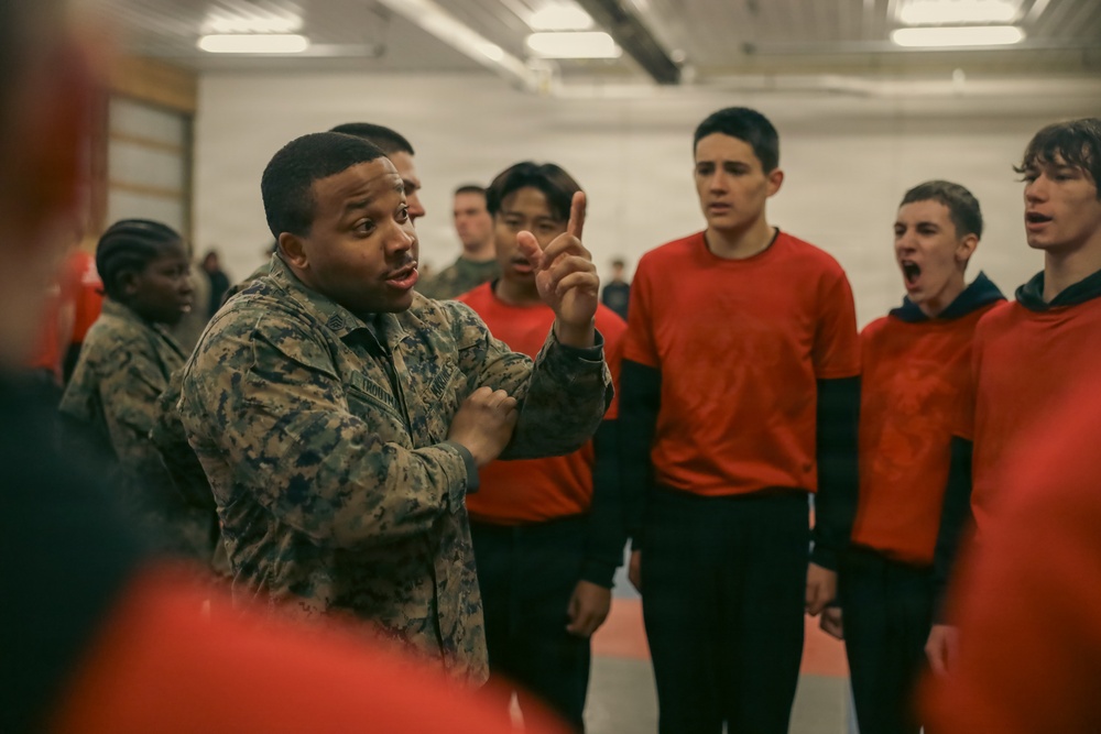 Recruiting Station Lansing Poolee Function