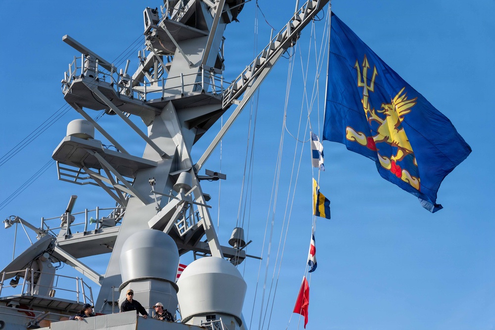 USS Ross Departs Naval Station Norfolk for Deployment