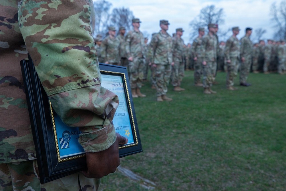 Dogface Soldiers recognized for achievements