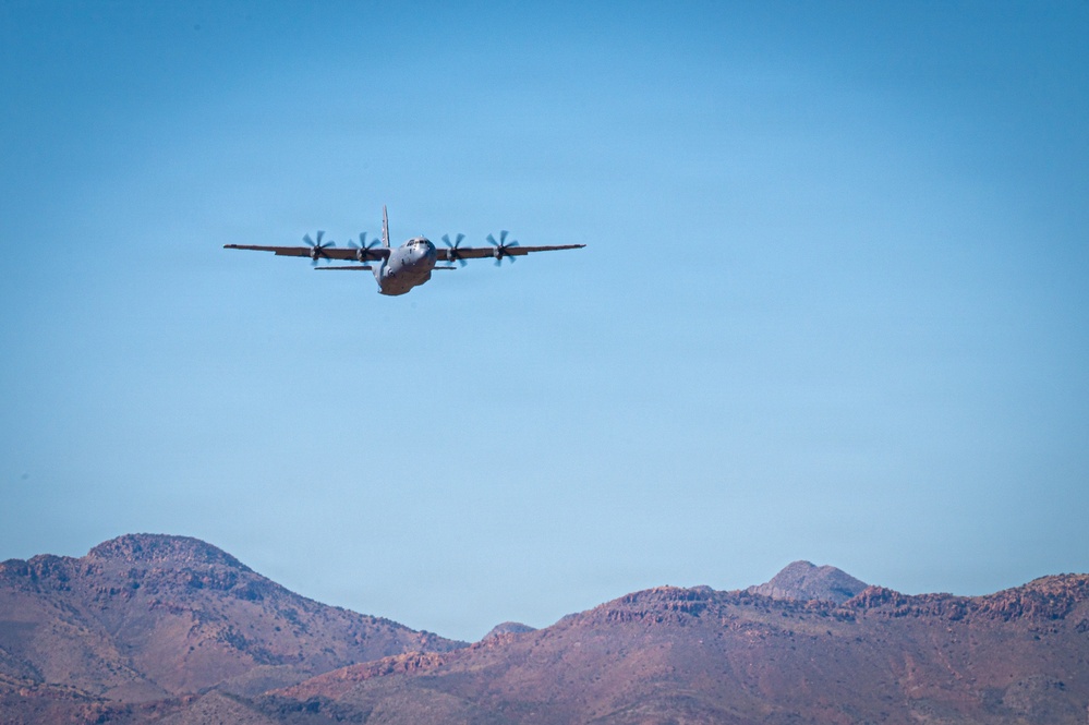 AATTC airdrops over Arizona