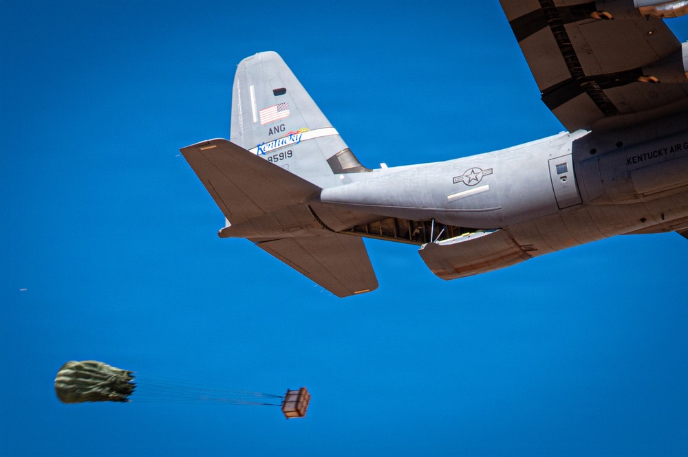 AATTC airdrops over Arizona