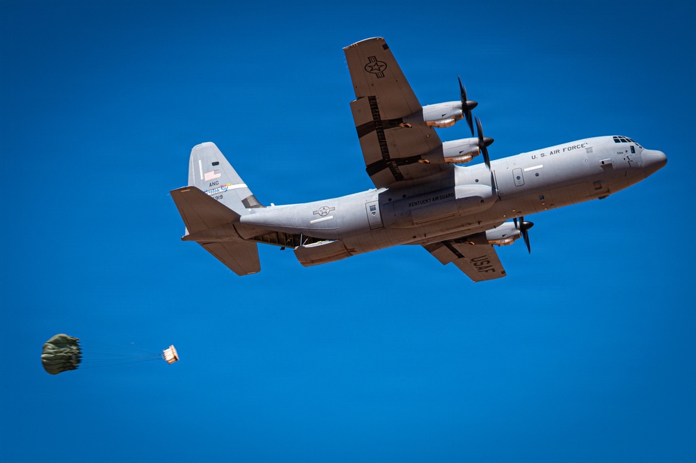 AATTC airdrops over Arizona