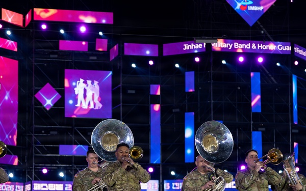 Eighth Army Band Prepares to Perform at Jinhae Festival