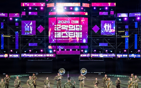 Eighth Army Band Prepares to Perform at Jinhae Festival