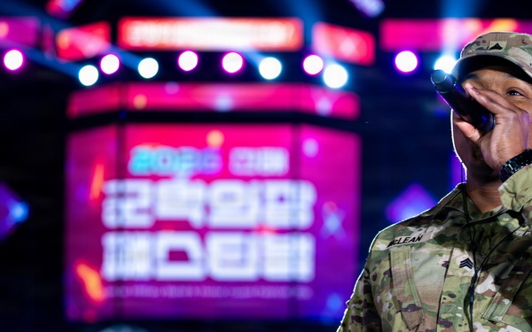 Eighth Army Band Prepares to Perform at Jinhae Festival