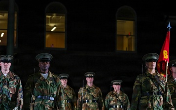 Kicking Off Battalion Night Drill at 8th &amp; I