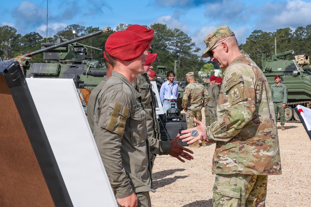 CSA observes TiC at JRTC
