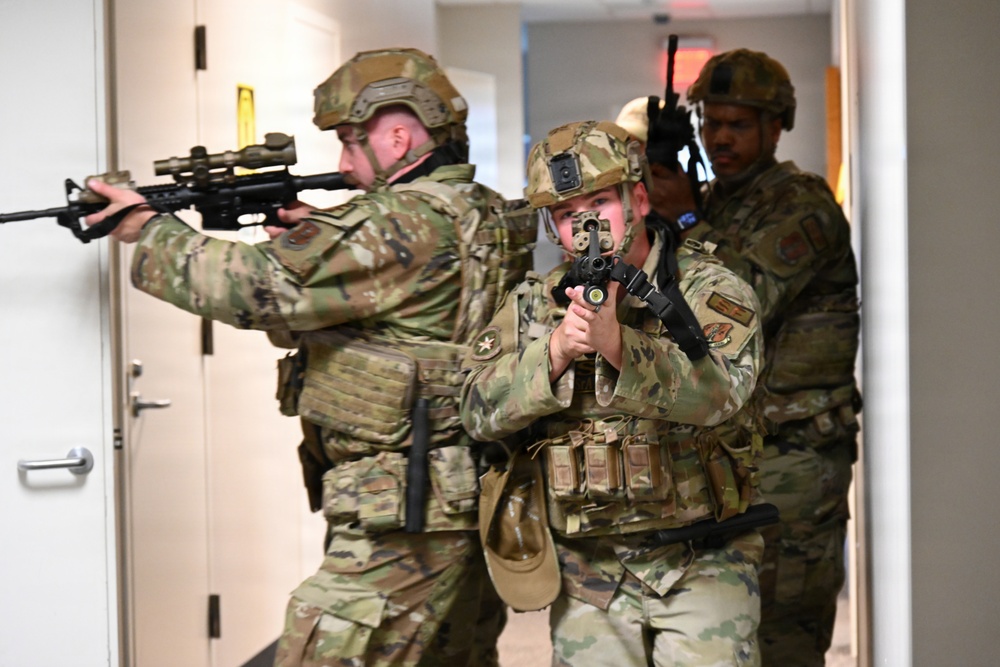 136 AW defenders train for Operation Fury Shield