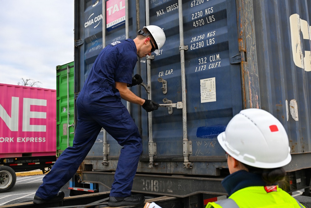 Coast Guard conducts joint operation in Baltimore