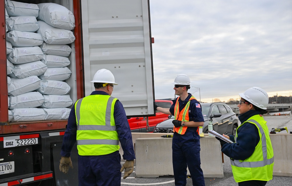 Coast Guard conducts joint operation in Baltimore
