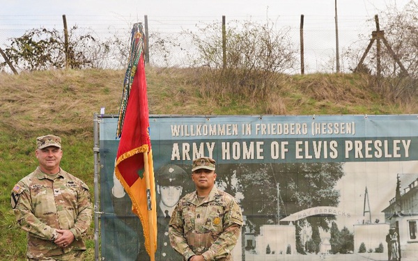 Ready First Combat Team Brigade Colors uncasing