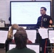 Musician Technical Assistant visits HB Plant High School for a band talk