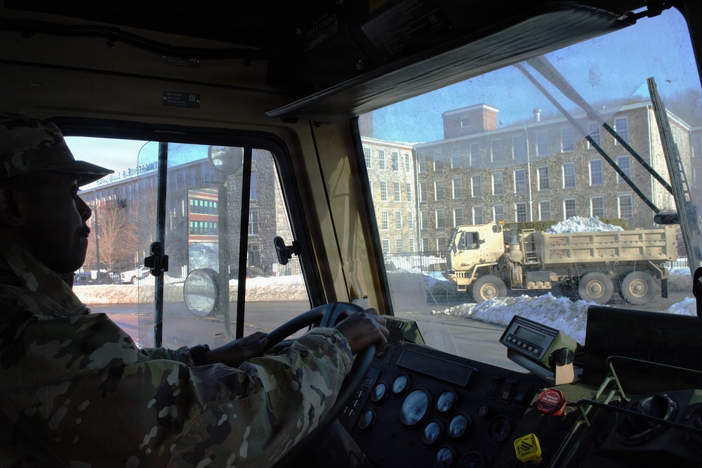 Maine National Guard assists Rhode Island after record-breaking snowfall