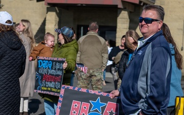 Airmen return home from deployment