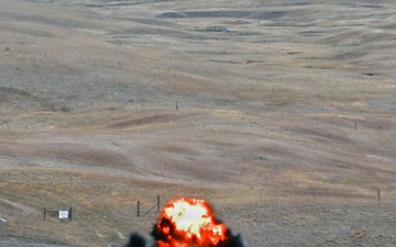 Ellsworth Air Force Base Explosive Ordnance Disposal Detonation