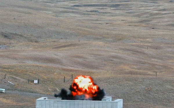 Ellsworth Air Force Base Explosive Ordnance Disposal Detonation