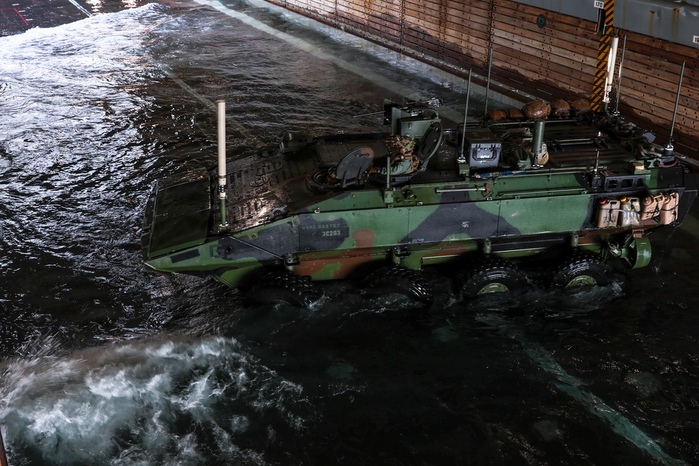 Comstock Conducts Well Deck Operations