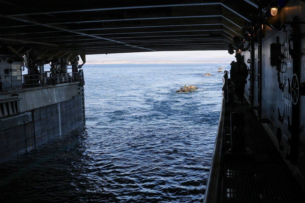 Comstock Conducts Well Deck Operations