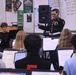 Musician Technical Assistant visits Alonso High School for a band talk