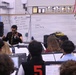 Musician Technical Assistant visits Alonso High School for a band talk
