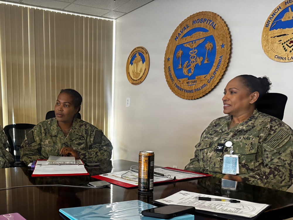 Occupational therapist gains leadership insight as ‘CO for a Day’ at NMRTC Twentynine Palms