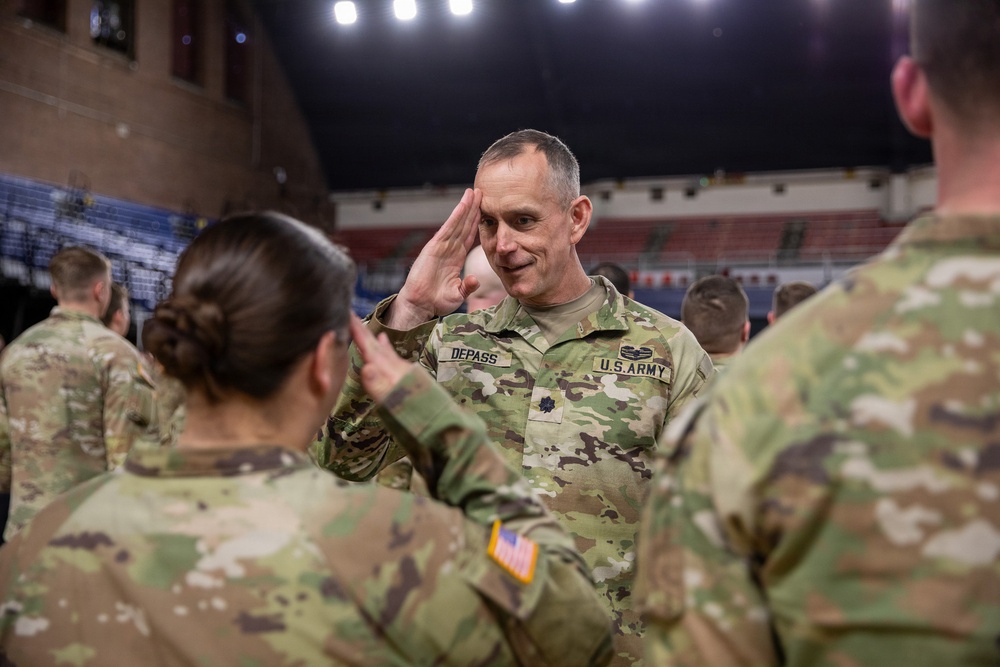 South Carolina Guardsmen with DC Safe and Beautiful Mission Hold End of Tour Award Ceremony