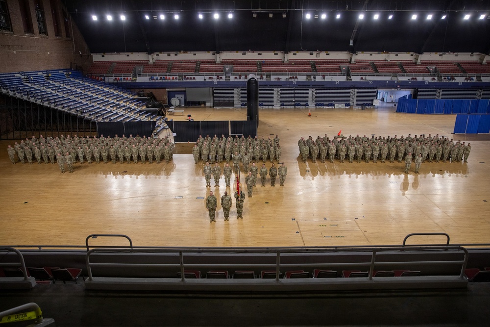 South Carolina Guardsmen with DC Safe and Beautiful Mission Hold End of Tour Award Ceremony