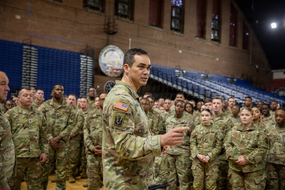 South Carolina Guardsmen with DC Safe and Beautiful Mission Hold End of Tour Award Ceremony