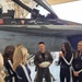 Dallas Cowboys Cheerleaders visit Naval Air Station Oceana and tour Strike Fighter Squadron (VFA) 106