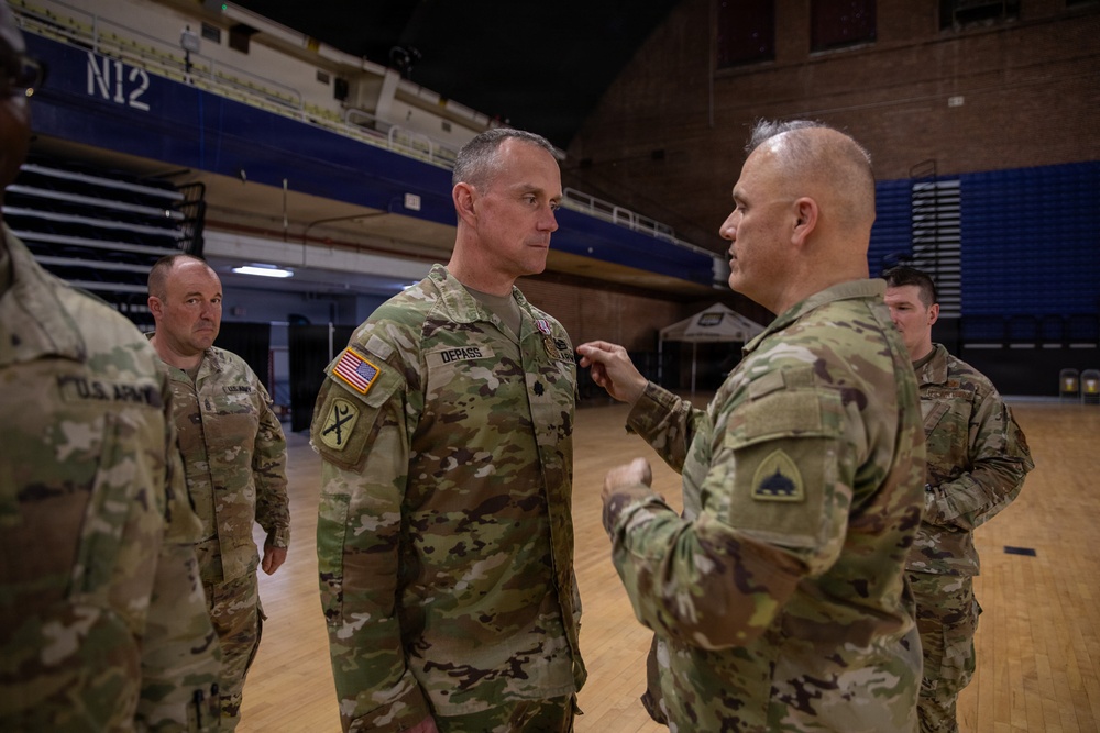 South Carolina Guardsmen with DC Safe and Beautiful Mission Hold End of Tour Award Ceremony