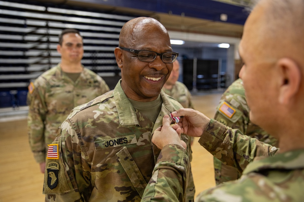 South Carolina Guardsmen with DC Safe and Beautiful Mission Hold End of Tour Award Ceremony