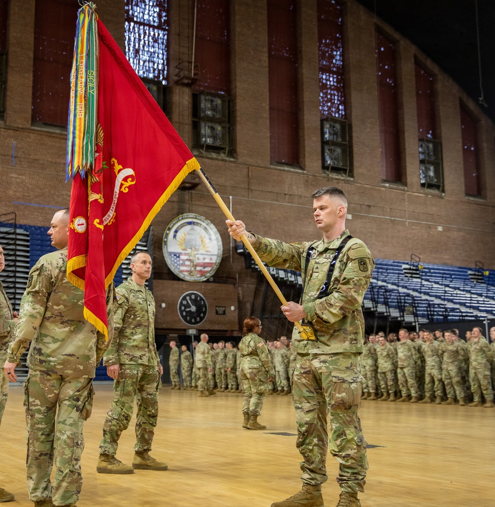 South Carolina Guardsmen with DC Safe and Beautiful Mission Hold End of Tour Award Ceremony
