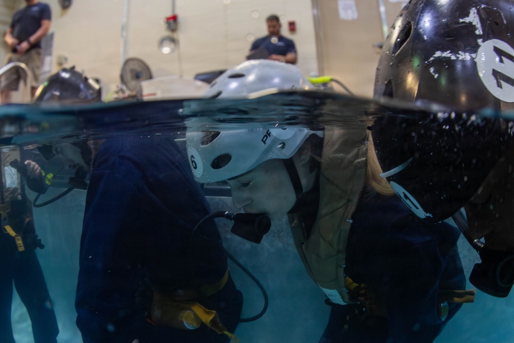 Underwater Egress Survival Training