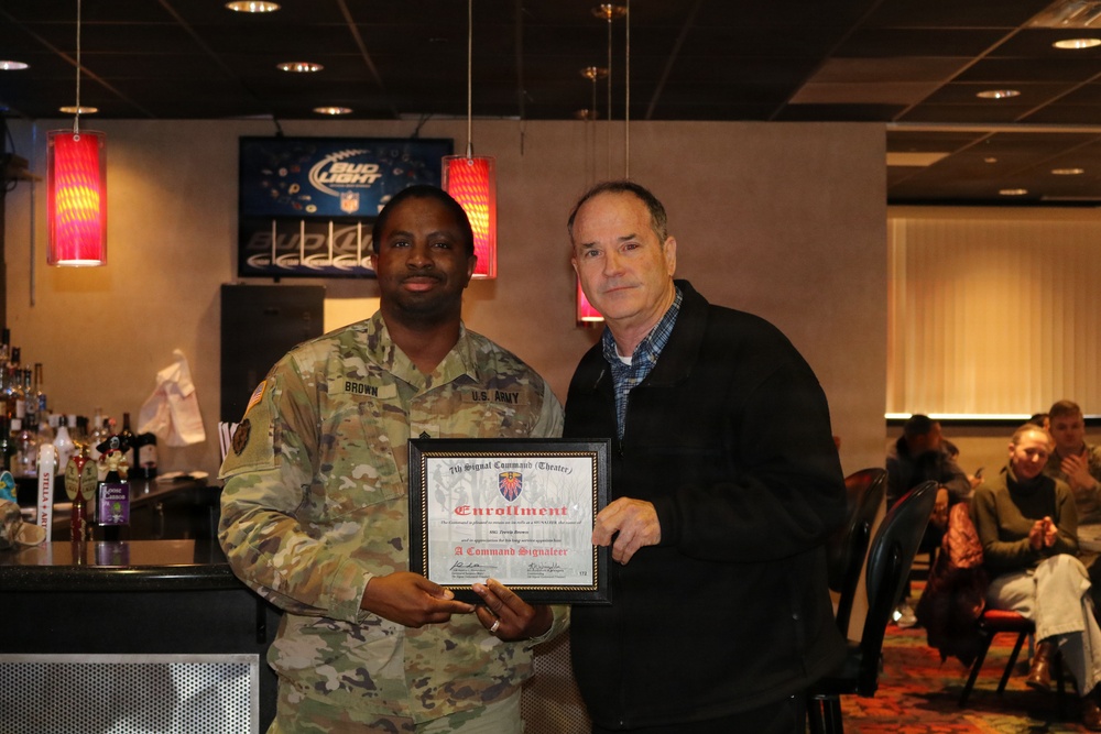 7th Signal Command Theater Holds Hail and Farewell Ceremony on March 19, 2026