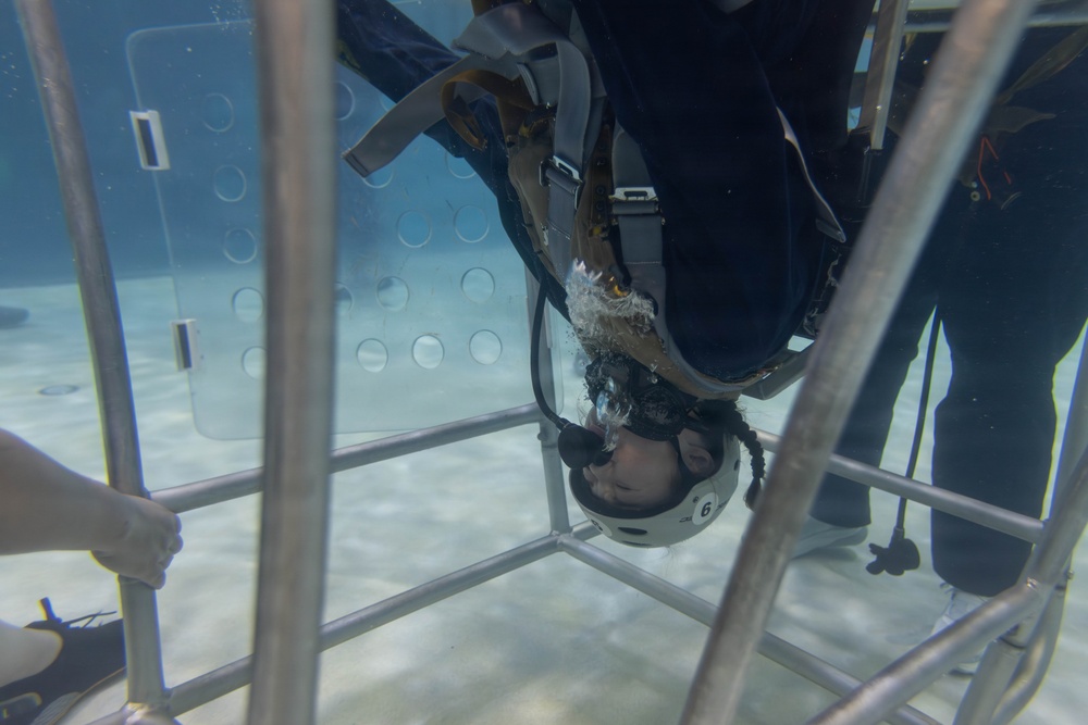 Underwater Egress Survival Training