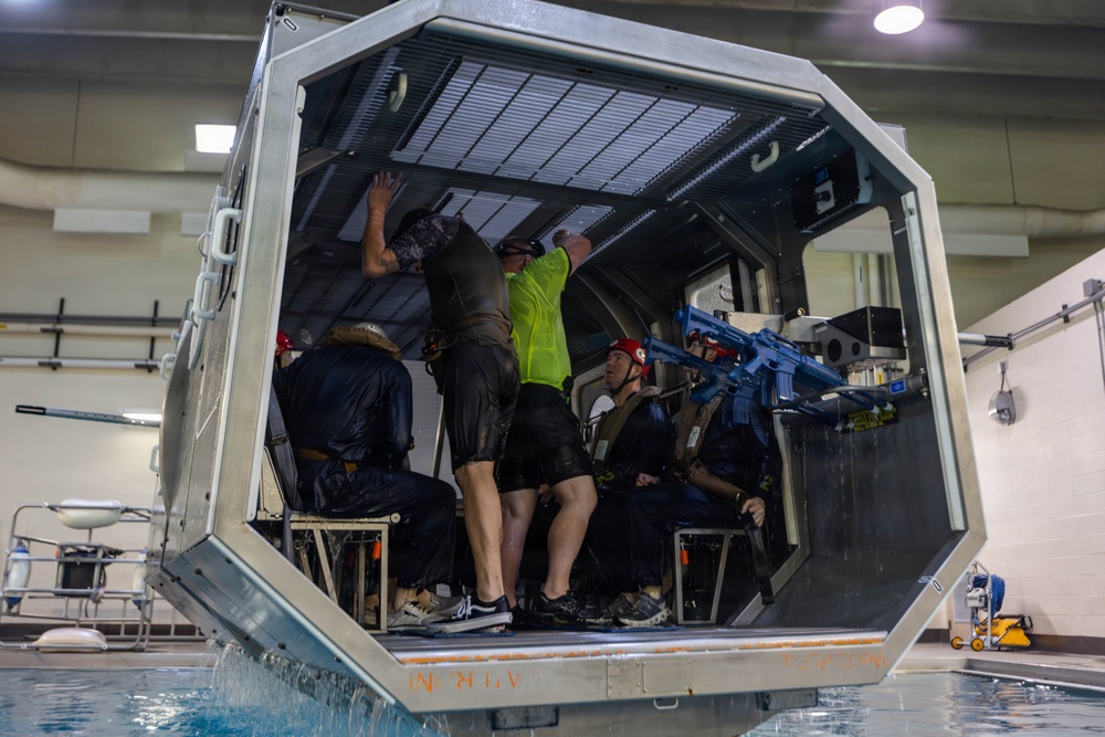 Underwater Egress Survival Training