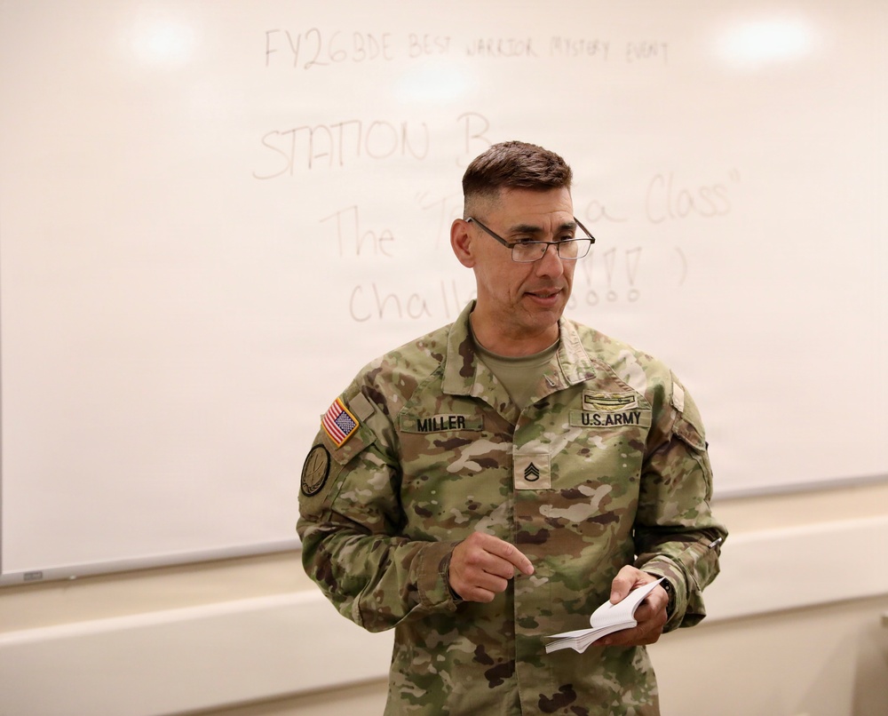 Best Warrior Competition 2026 - "Mystery Event"