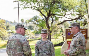 Chief of the Army Reserve Visits 9th Mission Support Command