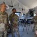 Mississippi National Guard's TAG (The Adjutant General) meets U.S. airmen at Sentry South  exercise