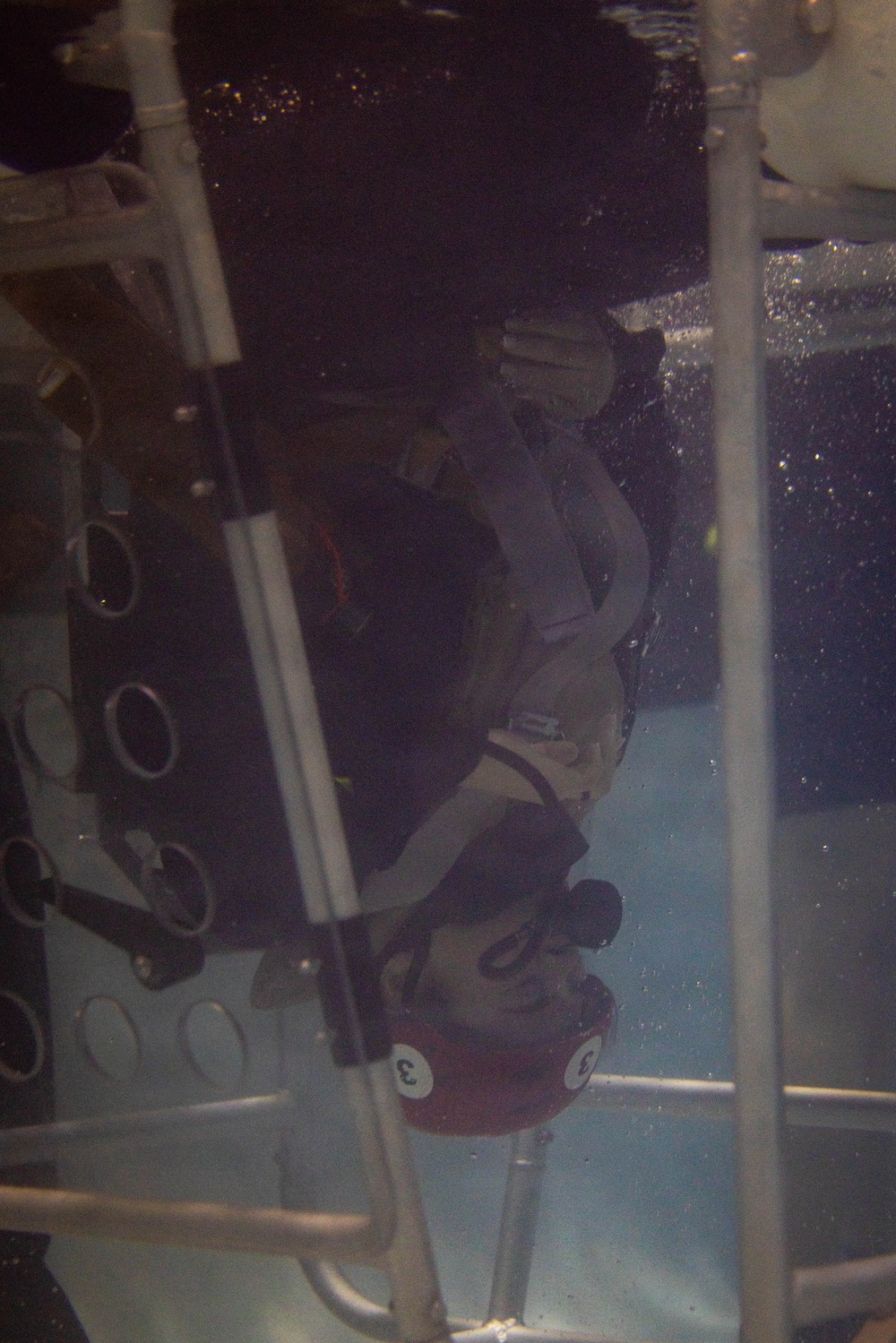 24th MEU Under Water Egress Training