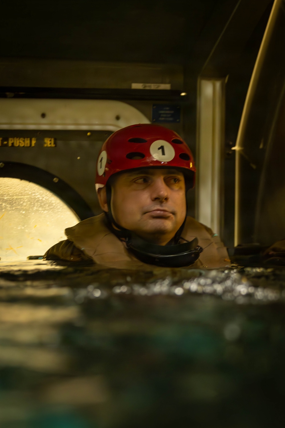 24th MEU Under Water Egress Training
