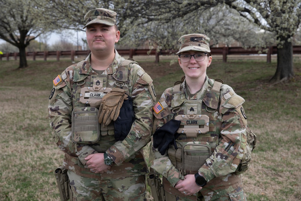 Married couple assigned to JTF-DC reflects on dual-miltary life