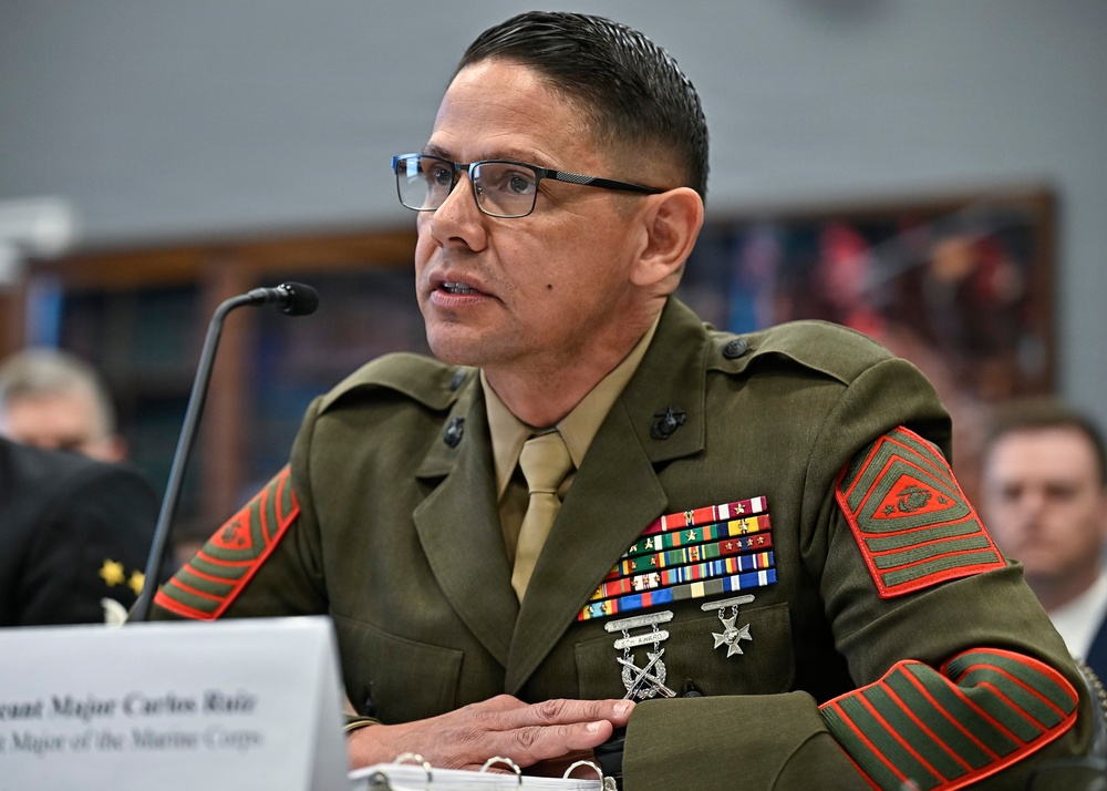 Military senior enlisted leaders HAC quality of life hearing